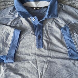 Jockey Two-Tone Blue and Gray Shirt